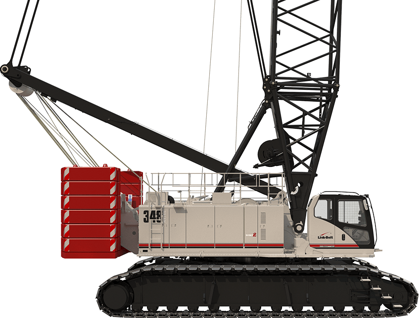 Link-Belt Lattice Crawler crane