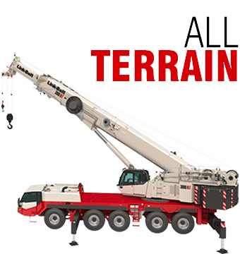 All terrain crane