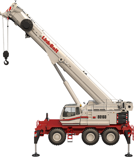 Link-Belt Rough Terrain crane